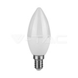 LED izzó 4.5W E14 gyertya 4000K