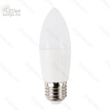 LED izzó A5 C37 E27 9W Meleg fehér Aigostar