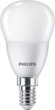LED izzó, E14, kis gömb, P45, 5W, 470lm, 6500K, PHILIPS CorePro (PLED31)