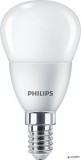 LED izzó, E14, kisgömb, P45, 5W, 470lm, 2700K, PHILIPS 'CorePro'