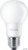 LED izzó, E27, gömb, A60, 5W, 470lm, 4000K, PHILIPS "CorePro"