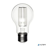 LED izzó, filament, E27, gömb, A60, 10,5W, 1521lm, 4000K, AVIDE