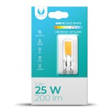LED izzó, G9 foglalat, 2W, 200lm 6000K, hideg fehér, Forever Light