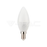 LED izzó SAMSUNG Chip 4.5W E14 gyertya foglalat 3000K
