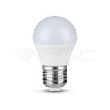 LED izzó SAMSUNG Chip 6.5W E27 G45 Műanyag 4000K