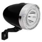 Led klasszikus elemes első kerékpárlámpa 0,5W 44100030BK