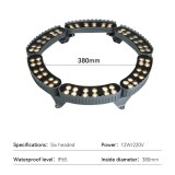 LED kültéri fa- és falmegvilágító lámpa