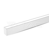 LED Lineáris lámpatest SAMSUNG Chip 40W függesztékkel, fehér szín 6400K 1200x35x67mm (V-TAC)