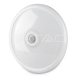 LED Mennyezeti világítás SAMSUNG Chip 12W mozgásérzékelővel 6400K (V-TAC)