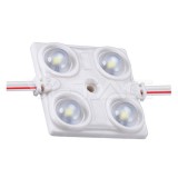 LED Modul 1.44W 4LED SMD2835 Meleg fehér IP68