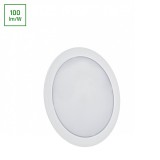 LED panel, fehér, 4000K melegfehér, beépített LED, 1200 lm, CRI >80, 110°, SPECTRUM LED SLI037028NW