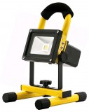 LED Reflektor Akkumulátoros 20W CW 6400K, Avide