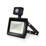 LED SLIM REFLEKTOR MOZGÁS-ÉS SZÜRKÜLETÉRZÉKELŐVEL AIGOSTAR 50W 6400K IP65 FEKETE