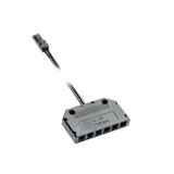 LED-szalag csatlakozó elosztóval, 6-s aljzattal