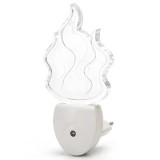 LED szenzoros éjszakai fény RGB