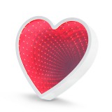 LED varázstükör – szív alakú
