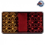 Ledes hátsólámpa 16led 12V (X0104)