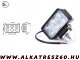 Ledes munkalámpa -6led 18W 1350 lumen (P4521)