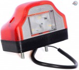 Ledes rendszámmegvilágító félkörív (P0079)