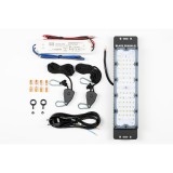 Ledium Black Sparkle® növényvilágító LED DIY készlet, teljes spektrumú, IP65, 90°, 55W, 128 µmol