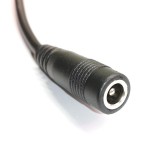 LEDIUM DC csatlakozó ANYA 15 cm vezetékkel, 5,5/2,1, BONTOTT!