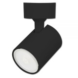 LEDIUM Fali/mennyezeti lámpa, GU10 foglalattal, IP20, 6cm átmérő, fekete