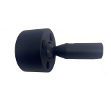 LEDIUM FlexiTrack kör alakú fali rögzítőkészlet, 24V betáplási lehetősseggel, fekete