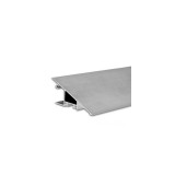 LEDIUM Hide Triangle felületre szerelhető LED profil, 16mm, ezüst eloxált alumínium, 2m