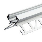 LEDIUM LED csempe profil külső sarok, ezüst eloxált alumínium, 2m