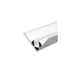 LEDIUM LED profil belső sarok, eloxált alumínium, 2m
