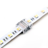 LEDIUM LED szalag toldó csatlakozó 12 mm széles RGBCCT LED szalagokhoz, forrasztásmentes, HIPPO