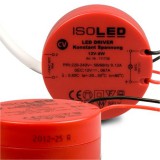 LEDIUM LED tápegység 12V DC, 0-8W, kerek, SELV