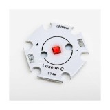 LEDIUM Luxeon C Star LED - 1W, 3W - piros, 40lm@350 mA