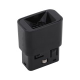 Ledium Magnetis Piccolo szögletes MG20 mágneses LED mini spot lámpa, 100 cm gyűrűre, 3W, 225 lm, CRI90, 3000K, 48V