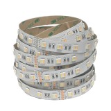 LEDIUM RGBCCT (RGB+2400K+6500K) SMD LED szalag 24V 5050, beltéri, 60 LED/m, 5 chip, 24W