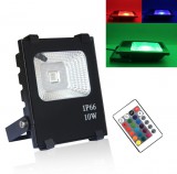 LEDLAMP Színes lámpa 230V 10W RGB LED multicolor távirányítóval