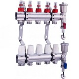 LEDNET Fűtési osztó-gyűjtő 5 körös fűtési elosztó