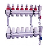 LEDNET Fűtési osztó-gyűjtő 7 körös fűtési elosztó