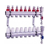 LEDNET Fűtési osztó-gyűjtő 8 körös fűtési elosztó