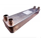 LEDNET Gáz-folyadék hőcserélő Freon hőcserélő 10 lemezes Ba-68-10-F hűtőközegekhez 0,68m²