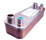 LEDNET Gáz-folyadék hőcserélő Freon hőcserélő 20 lemezes Ba-26-20-F hűtőközegekhez 0,52m²