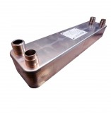 LEDNET Gáz-folyadék hőcserélő Freon hőcserélő 26 lemezes Ba-68-26-F hűtőközegekhez 1,77 m²