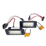 LEDtech Audi A1 A4 A5 A6 A7 A7 Q5 TT TTS Skoda Fabia Superb Yeti LED rendszám, rendszámtábla világítás - LEDes - 8T0943021 8T0943021A ✔️