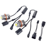 LEDtech BMW E39 E83 E87 E53 E60 E65 E64 X3 X5 80W 6000K Jégfehér - Hideg fehér Canbus Cree Angel Eye Eyes Angeleye LED izzó✔️ 63126929309 - 63126904048 - 63126916097