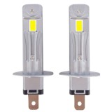 LEDtech H1 LED izzó CANBUS 12V 6500K Jégfehér - Hideg fehér 7035 CSP LED autóba - A51 - 2700 lm - 2db-os készlet ✔️