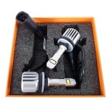 LEDtech H27W/2 H27W-2 H27W2 881 PGJ13 LED izzó 6500K M6S Jégfehér - Hideg fehér 7535 CSP LED CANBUS 12V 3100lm✔️