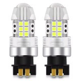 LEDtech PW16W LED izzó égő Jégfehér - Hideg fehér 6500K Canbus 2db-os készlet✔️ N10826701