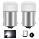 LEDtech R5W R10W BA15S LED CANBUS izzó égő Jégfehér - Hideg fehér 6000K (cseresznye izzó) 2db-os készlet✔️