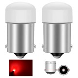 LEDtech R5W R10W BA15S LED CANBUS izzó égő PIROS (cseresznye izzó) 2db-os készlet✔️