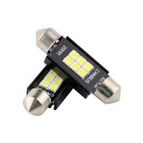 LEDtech Szofita 39mm LED izzó égő Jégfehér - Hideg fehér 6000K Canbus 2db-os készlet (C3W, C5W, C10W)✔️